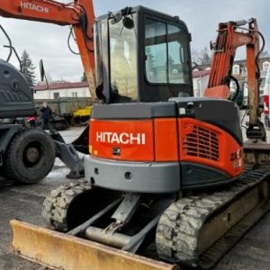 foto 4.8t minibagr Hitachi 48 U guma, lopaty