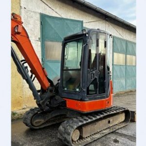 foto 4.8t minibagr Hitachi 48 U guma, lopaty